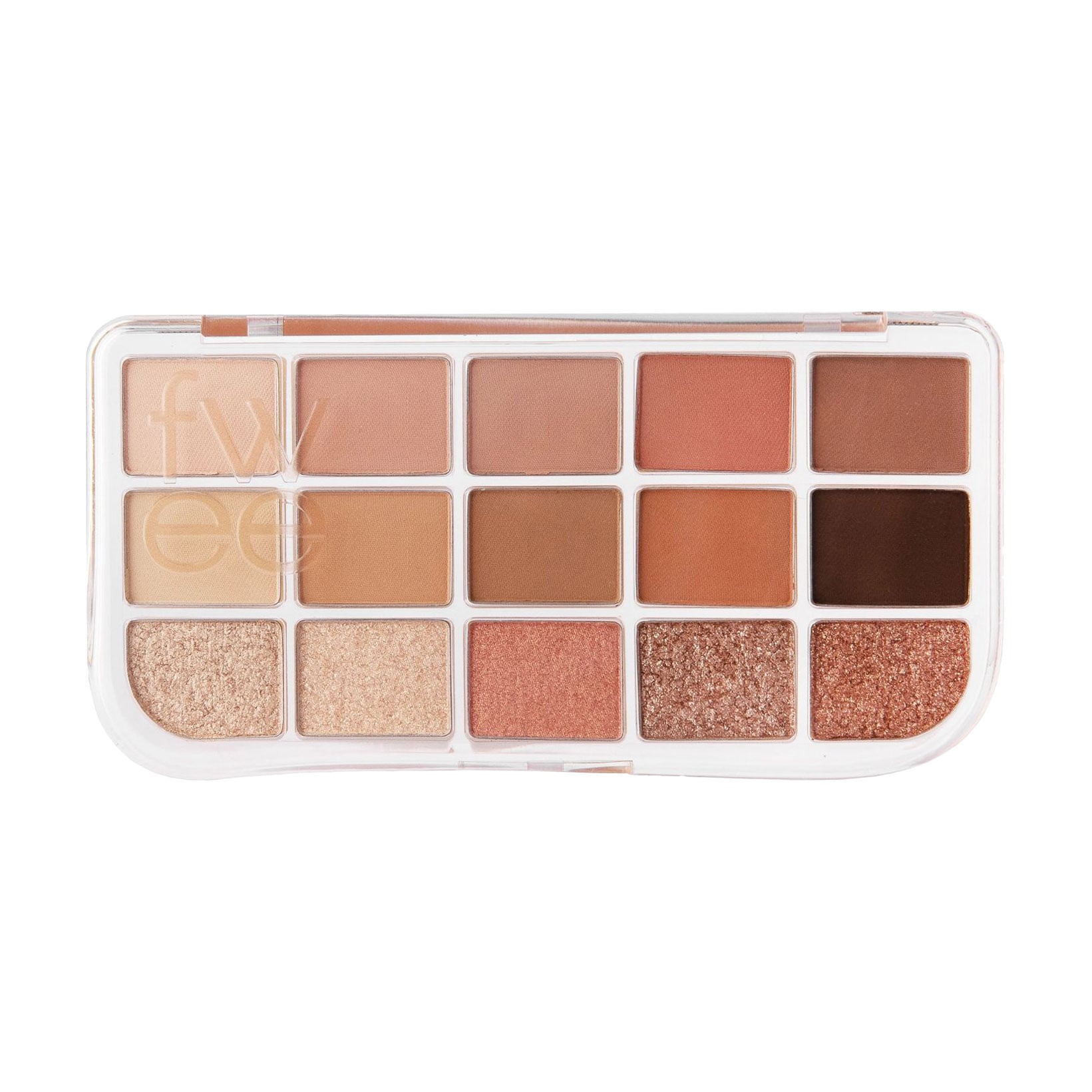 Палетка тіней для повік fwee More Mood Eyeshadow Palette 01 More Than Nude, 12 г