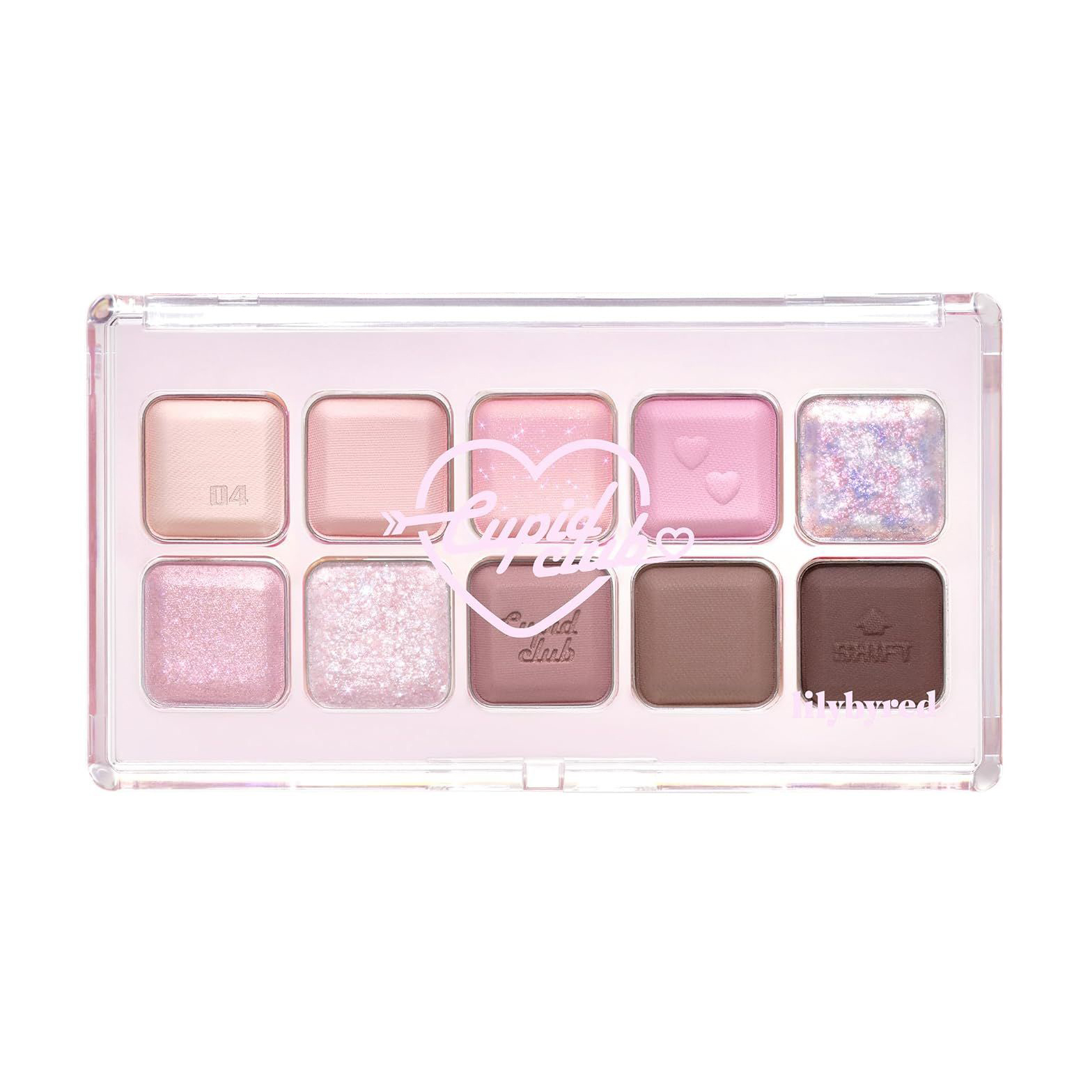 Палетка тіней для повік lilybyred Mood Keyboard 04 Cool Membership, 10.5 г